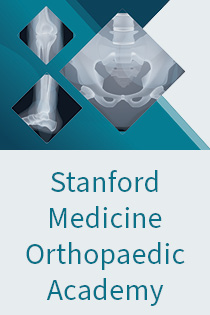 Stanford Medicine Orthopaedic Academy:  Hip, Thigh and Leg Pain in the Active Person Banner